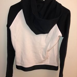 Nike Tops - Nike Black and White Cowl Neck Hoodie Nike Tops - Nike Black and White Cowl Neck Hoodie